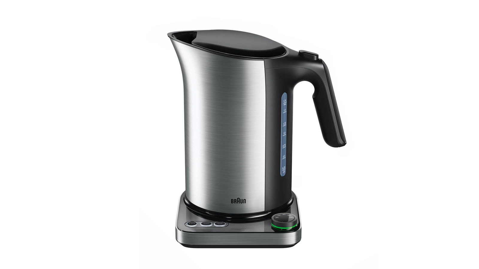 Braun WK 5115 bollitore elettrico 17 L 3000 W Nero Argento