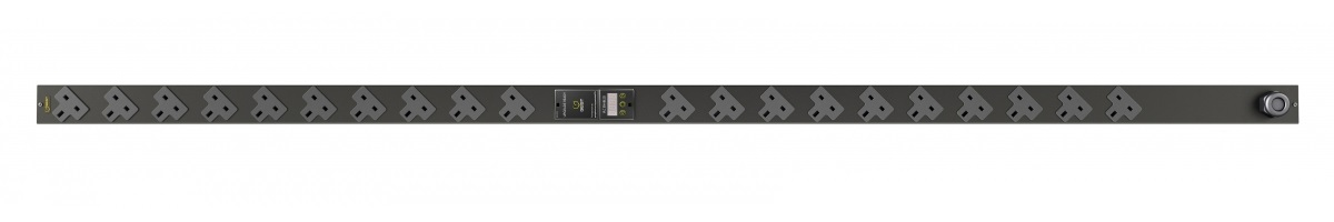 Vertiv MG01D4W0-20UKR3-2PS6B2A10-S power distribution unit (PDU) 20 AC outlet(s) 0U Black
