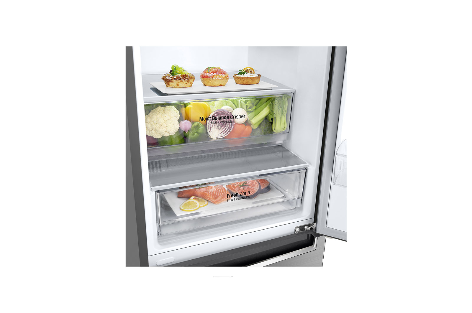 LG GBF61PZJZN fridge-freezer Freestanding – image 3