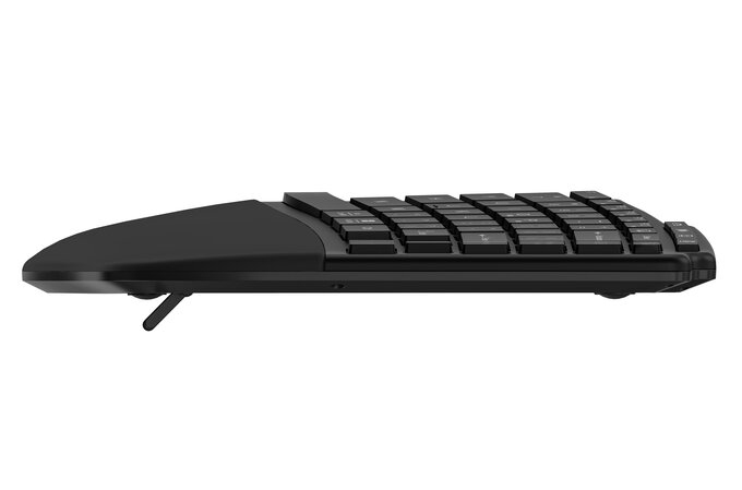 Kensington Pro Fit Ergo KB675 EQ TKL tastiera Casa/ufficio USB + RF Wireless + Bluetooth QWERTY US International Nero