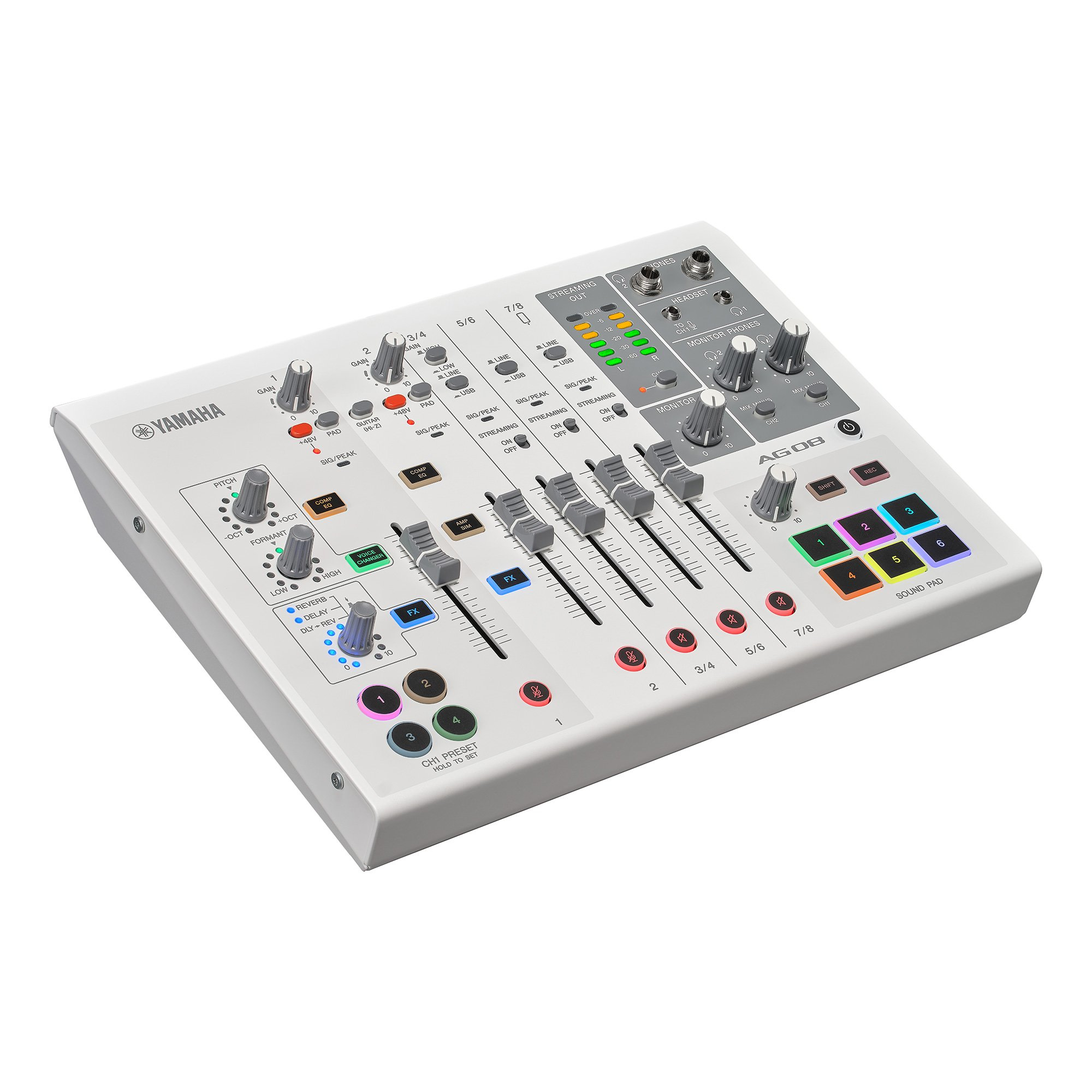 Yamaha AG08/WH audio mixer 8 channels White – image 4