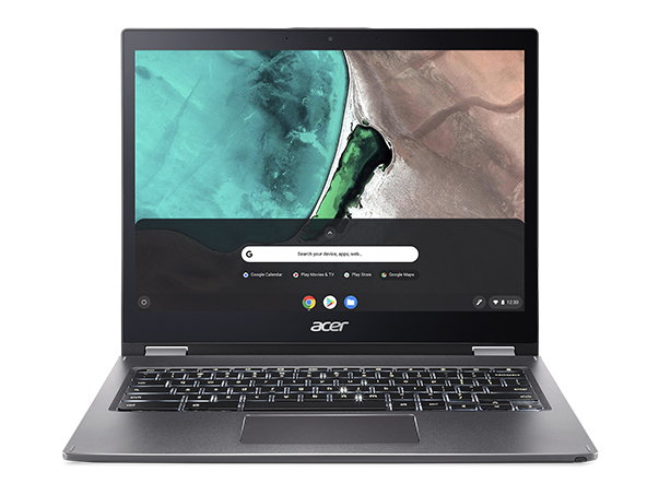 Acer Chromebook Enterprise Spin 13 CP713-1WN-76M7 - Flip design - Core i7 8650U / 1.9 GHz - Chrome OS (with Chrome Enterprise Upgrade) - UHD Graphics 620 - 16 GB RAM - 128 GB eMMC - 13.5