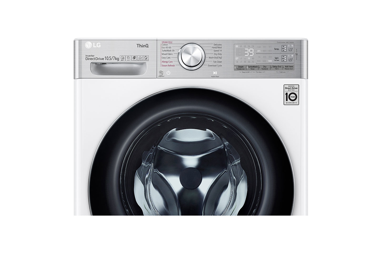 LG F4DV910H2EA washer dryer Freestanding Front-load White – image 4