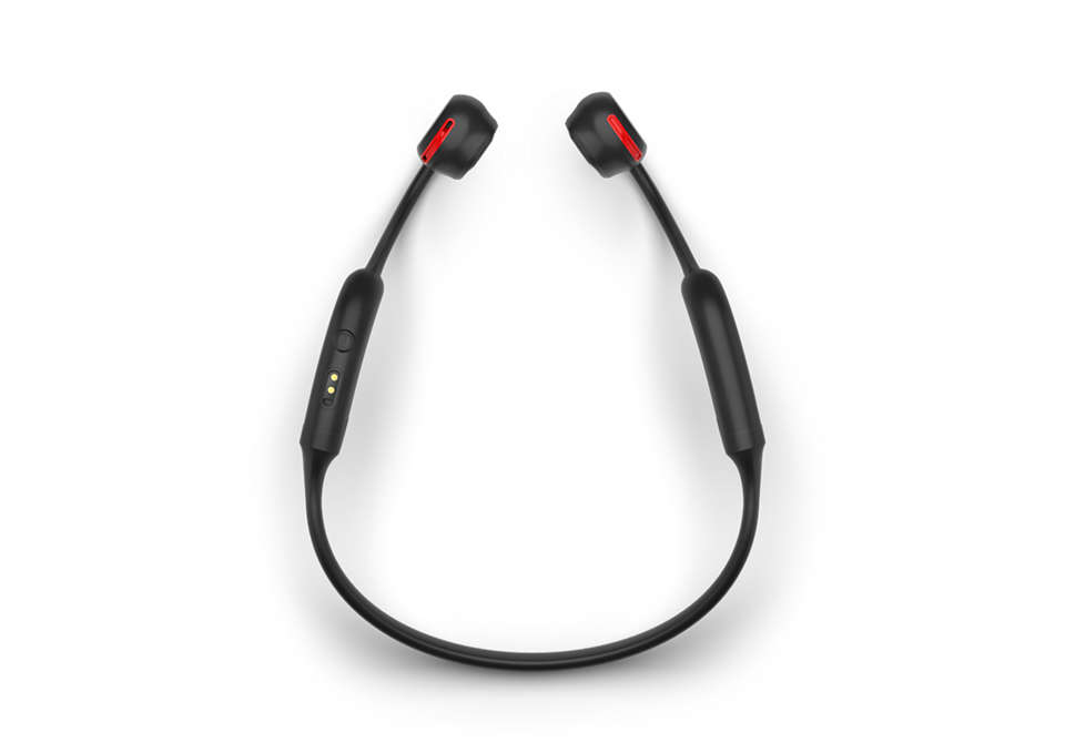 Philips TAA7607BK/00 headphones/headset Wireless Neck-band Sports Bluetooth Black, Red – image 4