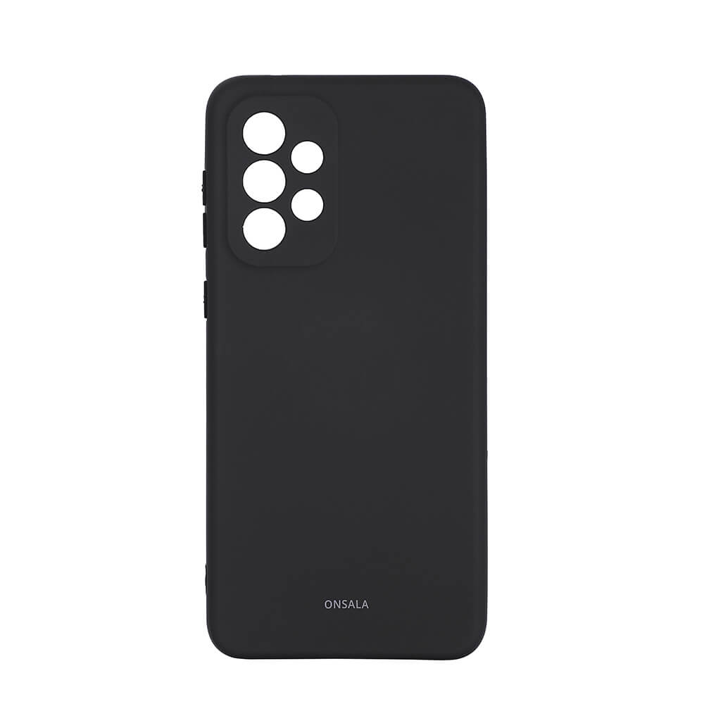 Onsala Phone Case Silicone Black - Samsung A33
