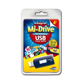 Integral 4GB Mi-Drive Fun USB Flash Drive – image 3