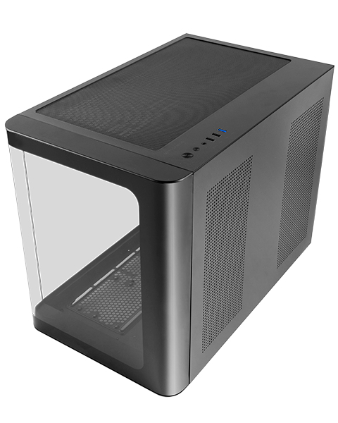 Mars Gaming MCFUSIONM computer case Mini Tower Nero
