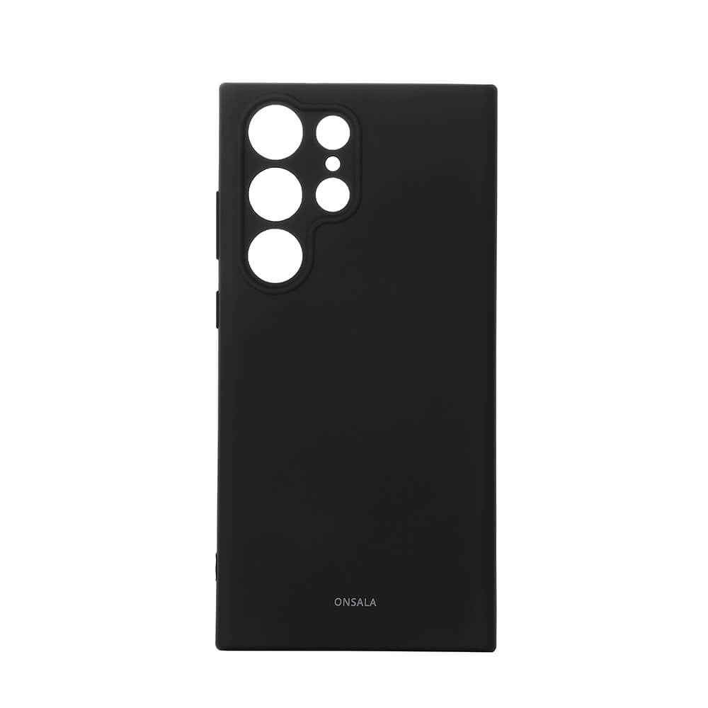 Onsala Phone Case Silicone Black - Samsung S23 Ultra – image 1
