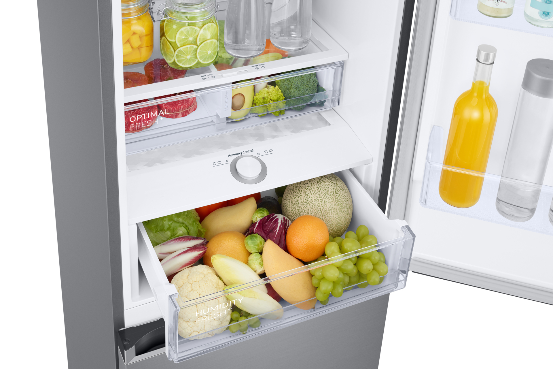 Samsung Series 5 RB38T606DS9/EU Classic Fridge Freezer with SpaceMax™ Technology - Matte Stainless – image 9
