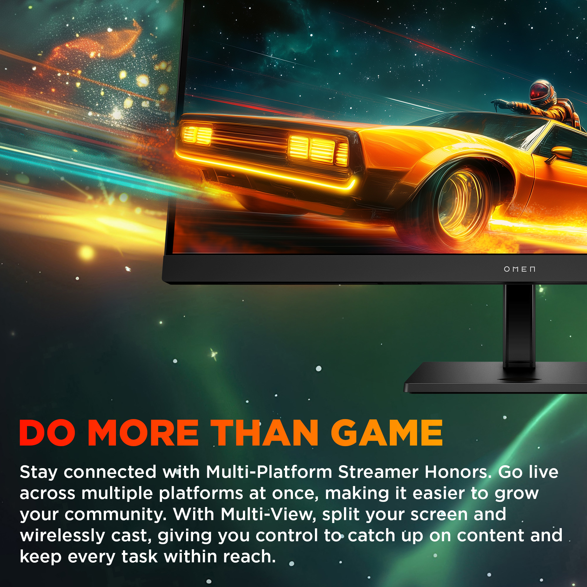 OMEN by HP 31.5 inch UHD 144Hz Smart Gaming Monitor – OMEN 32x image 10