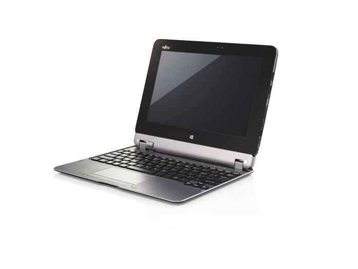 Fujitsu S26391-F1288-L221 mobile device keyboard Black, Silver