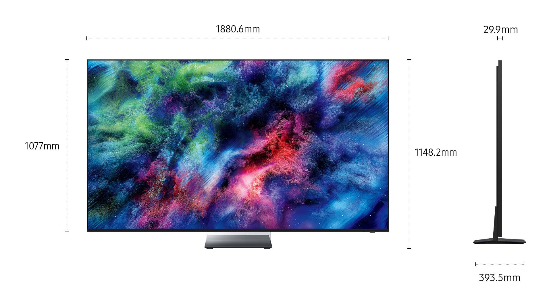 Samsung MRE85R95HATXZT TV 2.16 m (85") 4K Ultra HD Smart TV Wi-Fi Black – image 2