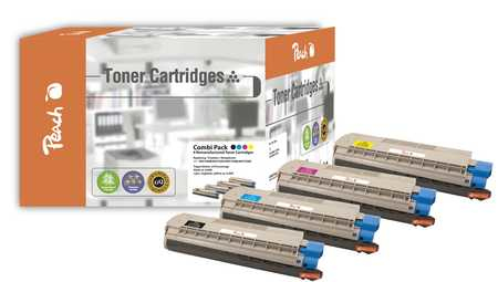 Peach 111133 toner cartridge 4 pc(s) Black, Cyan, Magenta, Yellow
