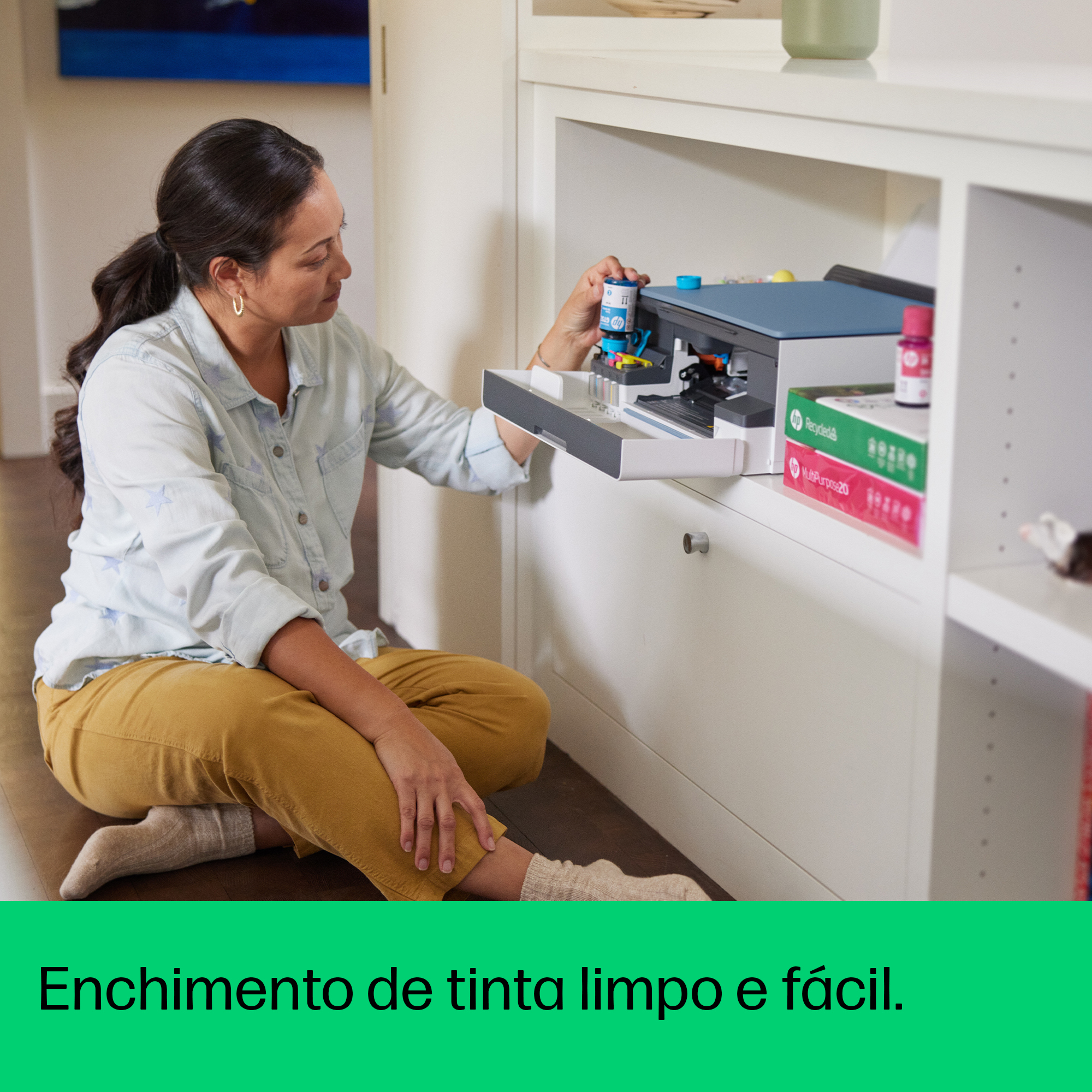 HP Smart Tank 5106 Sem fios All-in-One Cor Impressora, Copiadora, Scanner — miniatura 11
