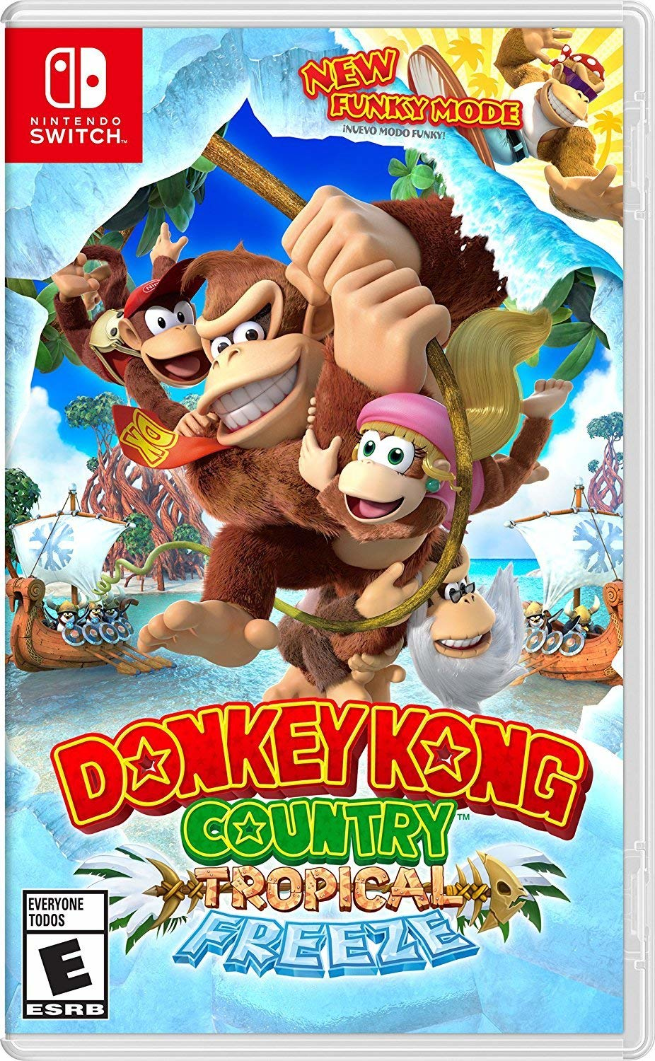 Nintendo Switch+Donkey Kong Tropical Freeze+Joycon Cradle – image 9
