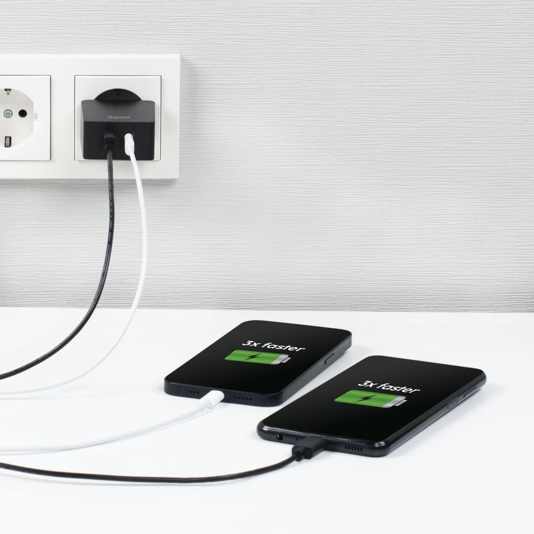 Hama 00139522 mobile device charger Smartphone, Tablet Black AC Fast charging Indoor – image 8