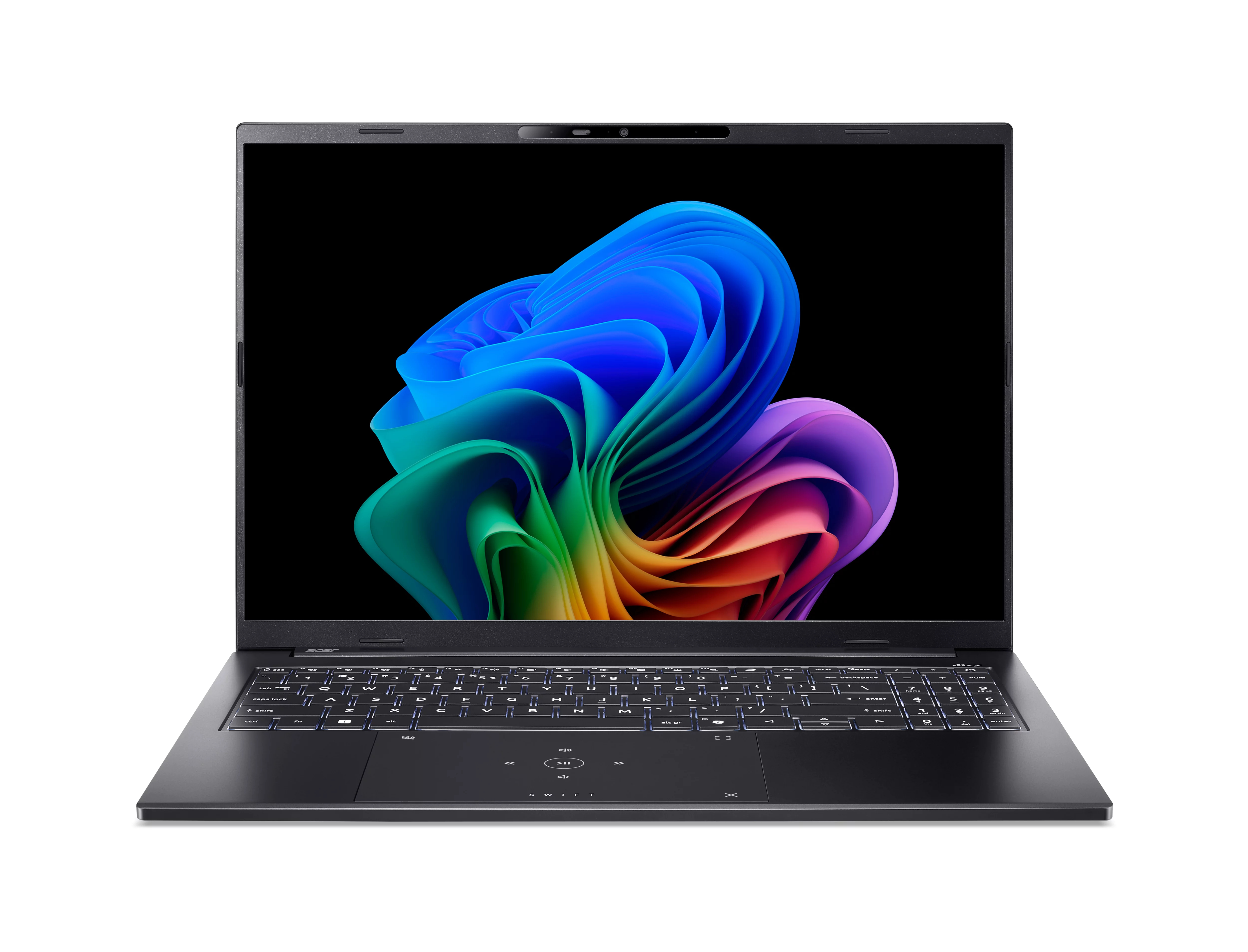 Acer Swift Go 16 AI SFG16-74-71TF Intel Core Ultra 7 258V Laptop 40.6 cm (16") WUXGA+ 32 GB LPDDR5x-SDRAM 1 TB SSD Wi-Fi 7 (802.11be) Windows 11 Home Black