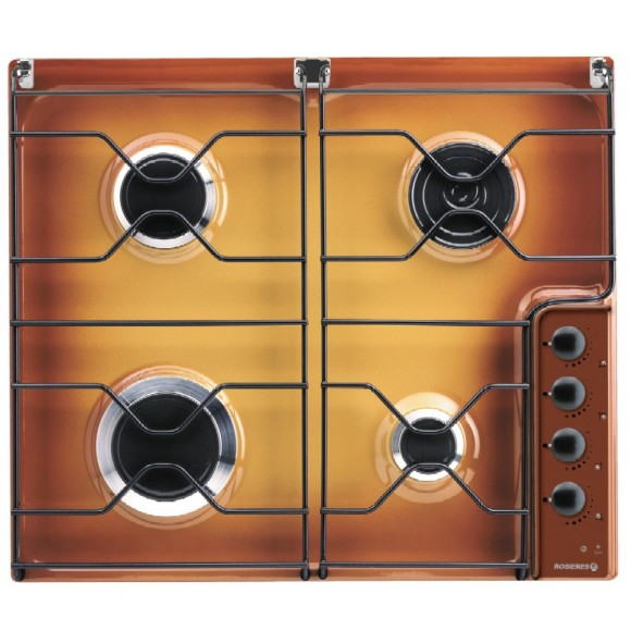 Rosieres TC40 Brown, Orange Built-in Gas 4 zone(s) – image 1