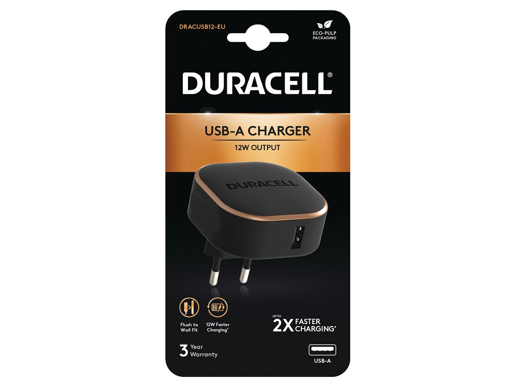 Duracell DRACUSB12-EU mobile device charger Black – image 2