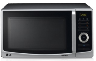 LG MH-6894HNS microwave Black, Silver