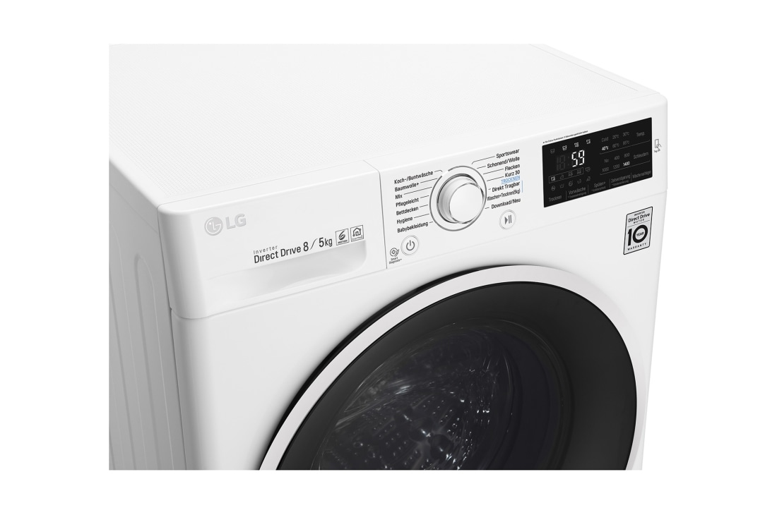 LG F14WD85EN0 washer dryer Freestanding Front-load White – image 5
