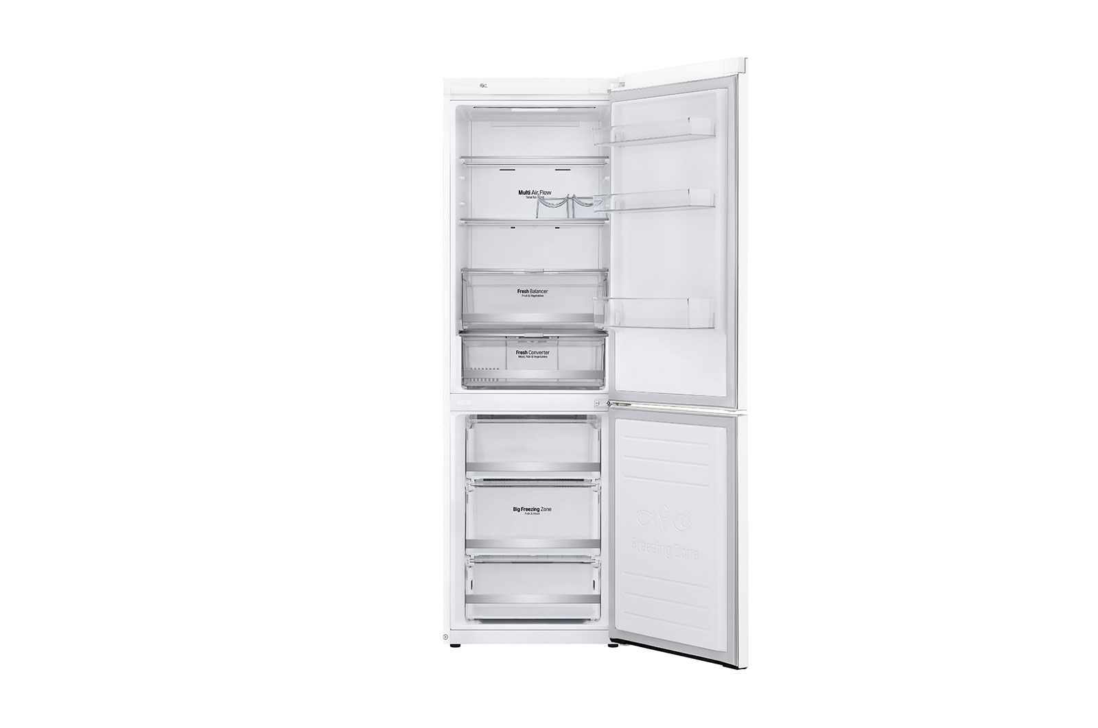 LG GBB71SWDZN fridge-freezer Freestanding – image 2