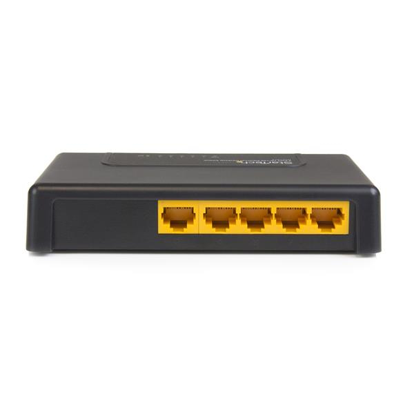 StarTech.com 5 Port Unmanaged Energy-Efficient Gigabit Ethernet Switch - Desktop / Wall Mount Network Switch – image 3