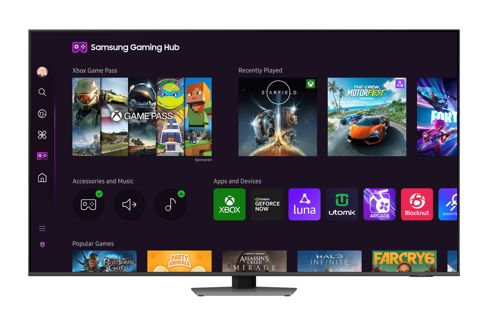 Samsung 65QN86D TV NeoQLED MiniLED 65 (165 cm) 4K 3840x2160 100Hz Neo Quantum HDR Smart TV Gaming HUB 4xHDMI WiFi — photo 2
