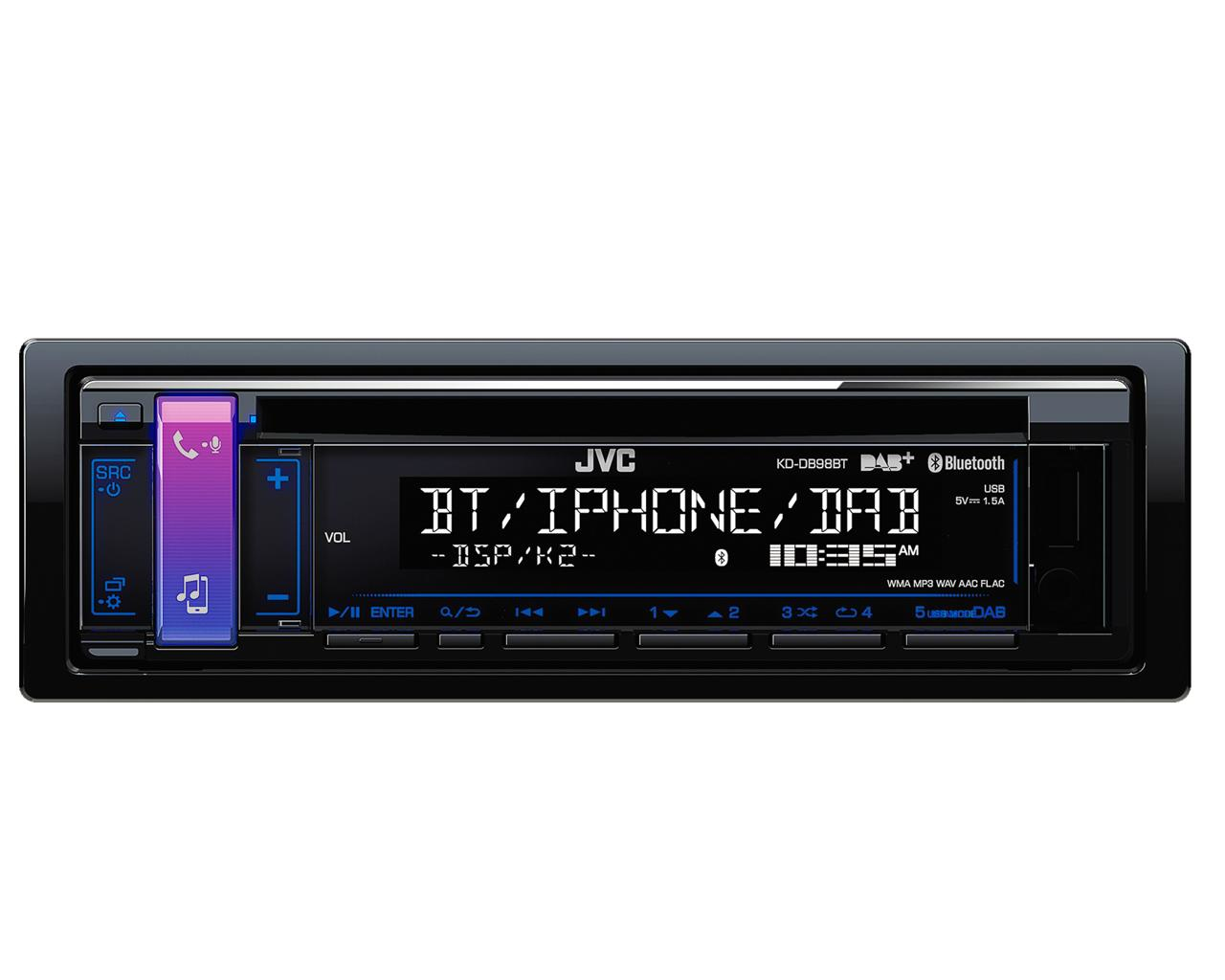 JVC KD-DB98BT Black – image 3