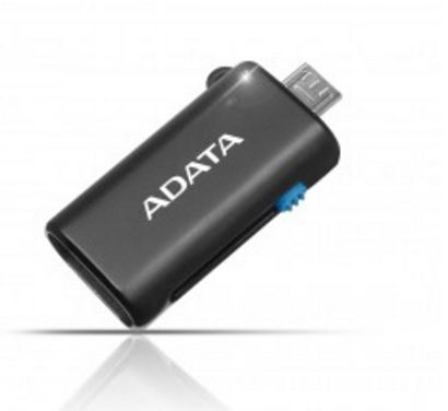 ADATA AUSDH32GUICL10-ROT card reader Micro-USB Black