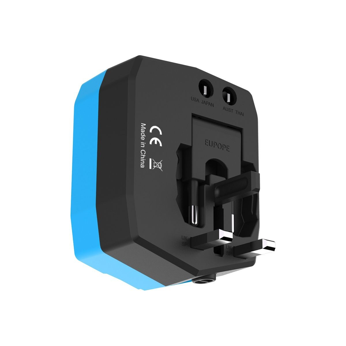 Techly Travel Adapter with PowerBank – image 2