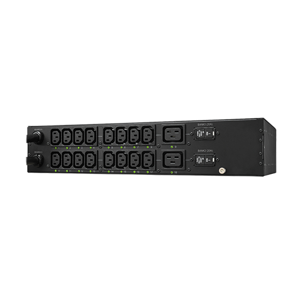 CyberPower PDU32SWHVCEE18ATNET power distribution unit (PDU) 18 AC outlet(s) 2U Black – image 1