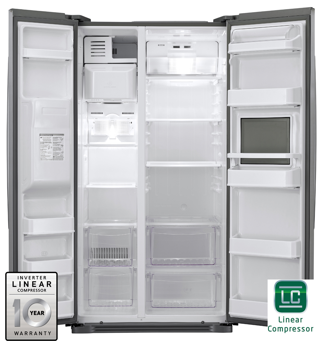 LG GS3159PVAV side-by-side refrigerator Freestanding – image 5