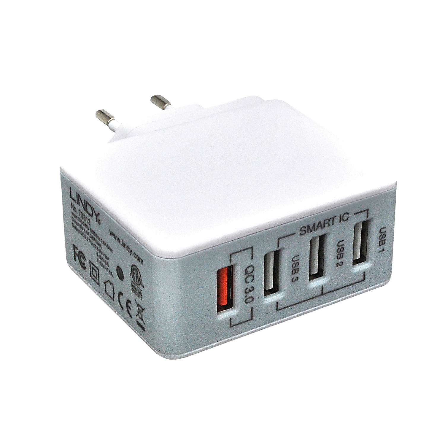 Lindy 73313 mobile device charger Smartphone, Tablet White AC Indoor – image 2