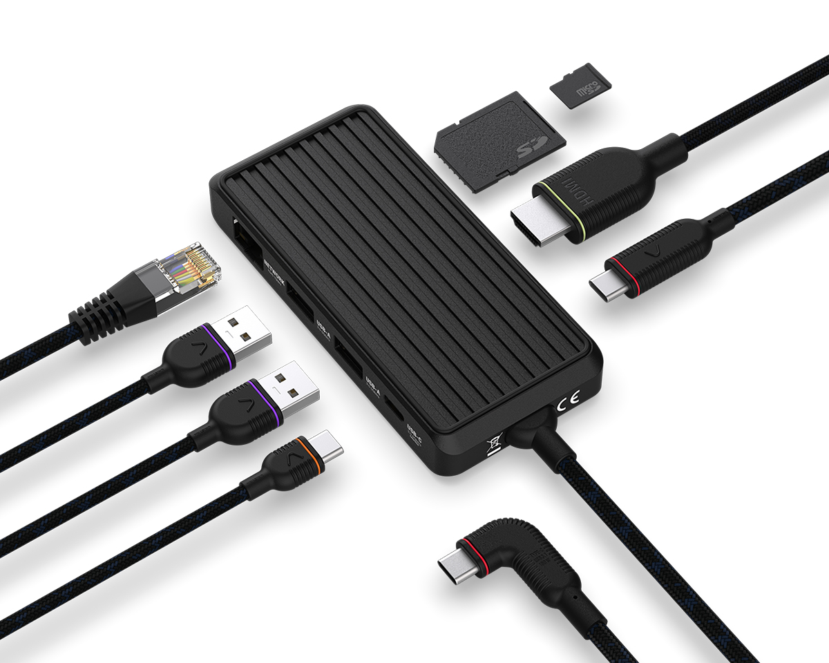 Unisynk 8 Port USB-C Hub V2 – image 3