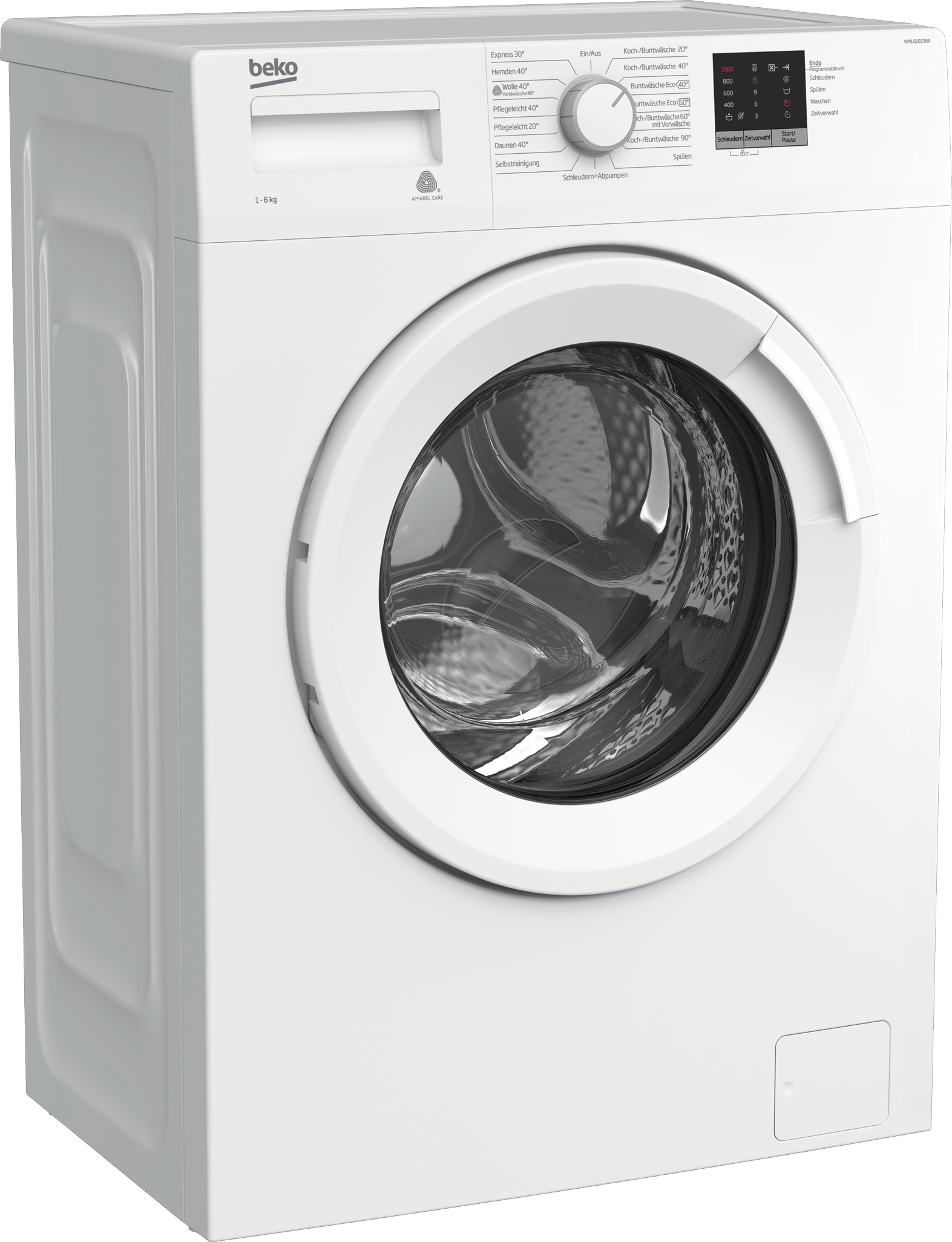 Beko WML61023NR washing machine Front-load – image 2