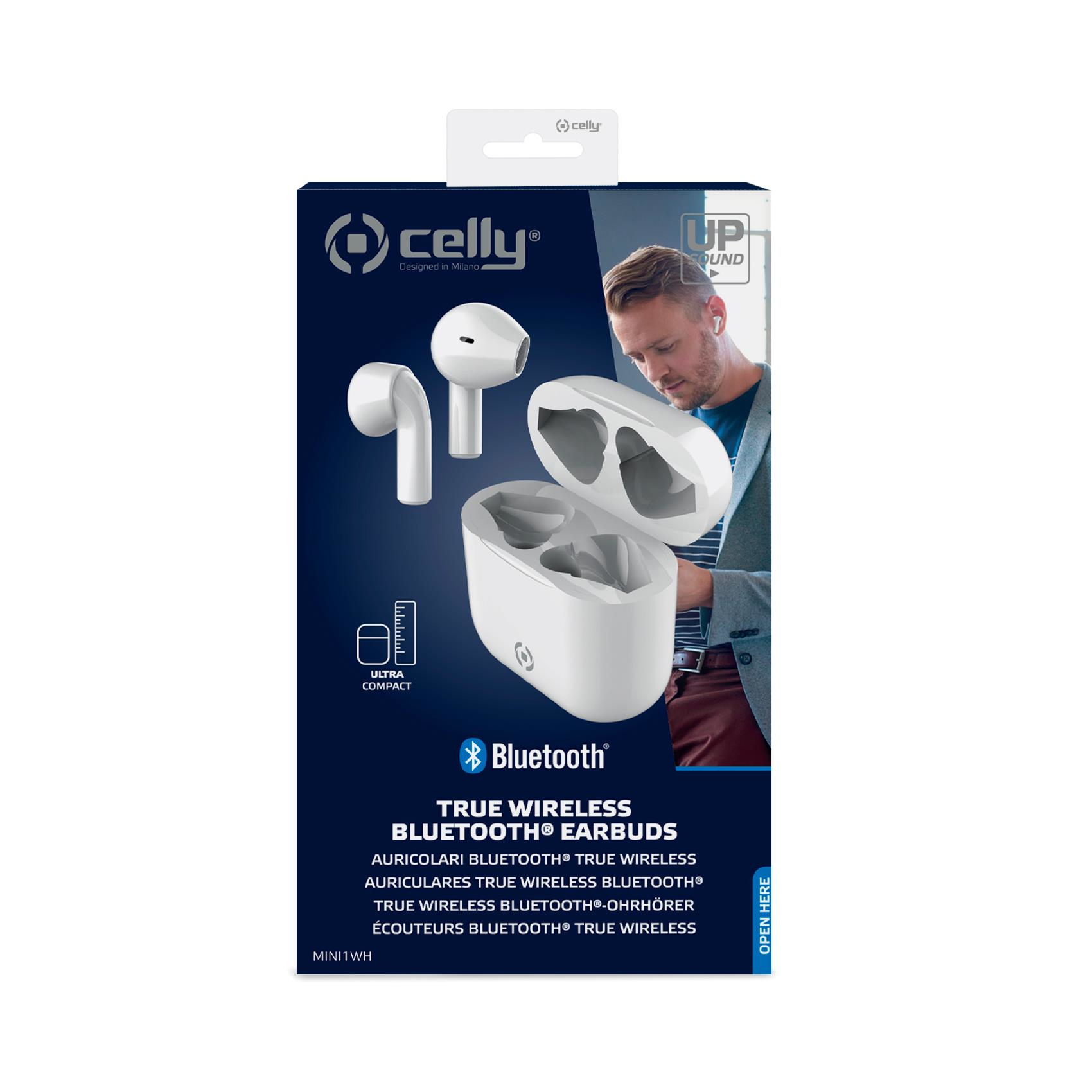 Celly Mini1 Headset Wireless In-ear Calls/Music USB Type-C Bluetooth White – image 4