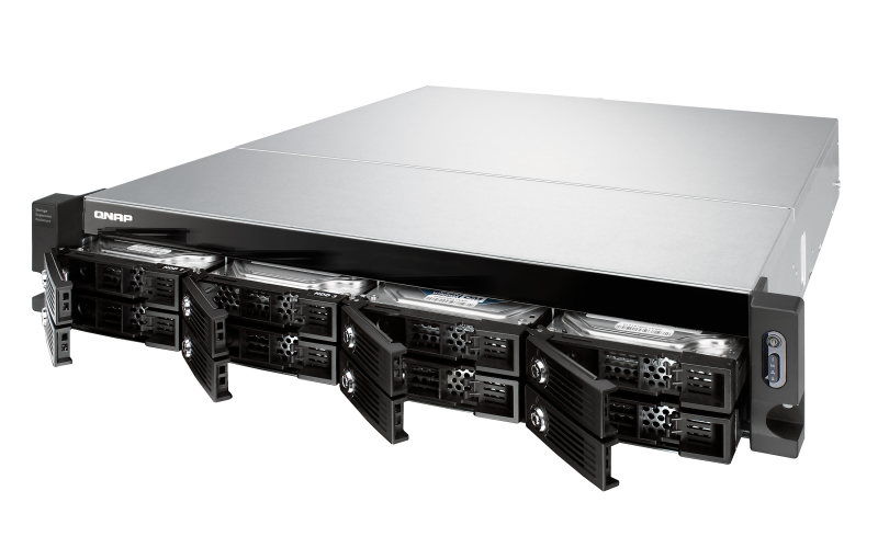 QNAP UX-800U-RP/32TB-TE disk array Rack (2U) Black, Grey – image 9