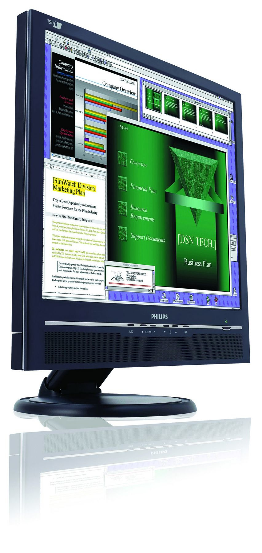Philips 190B5CB/00 computer monitor