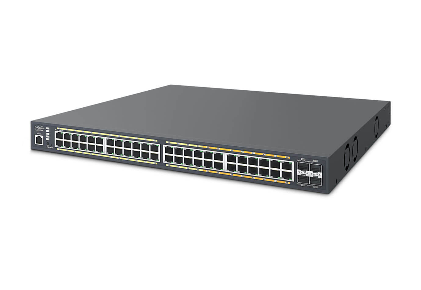 EnGenius Cloud Managed Switch 32-port GbE + 16-port Multi-GbE PoE.af/at(+) – image 4