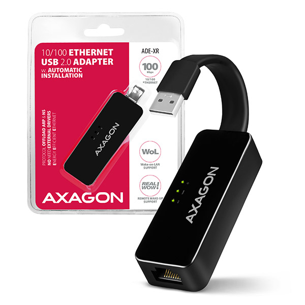 Axagon ADE-XR USB 2.0 fast ethernet – image 9