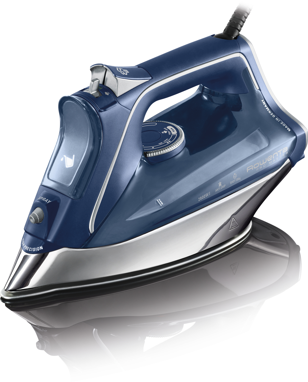 Rowenta DW8215 Dry & Steam iron Microsteam 400 HD Laser soleplate – image 1