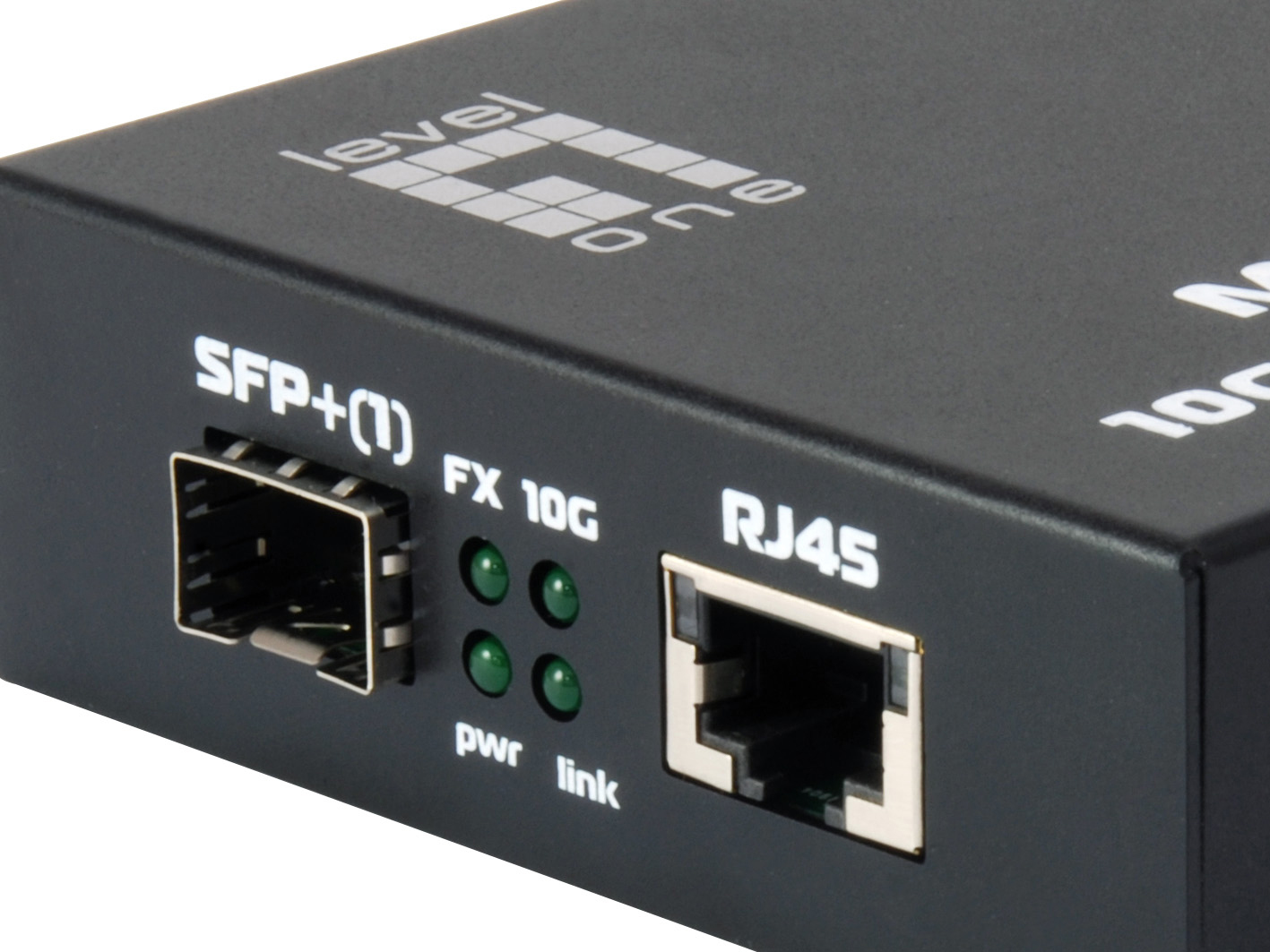 LevelOne GVT-0500 network media converter 10000 Mbit/s Black – image 3