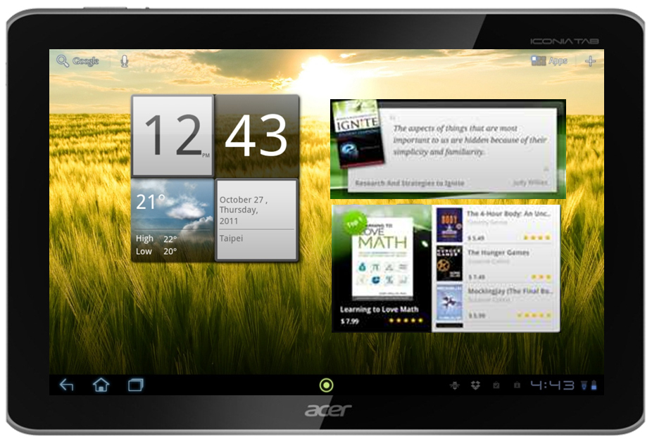 Acer Iconia A700-10k32u NVIDIA Tegra