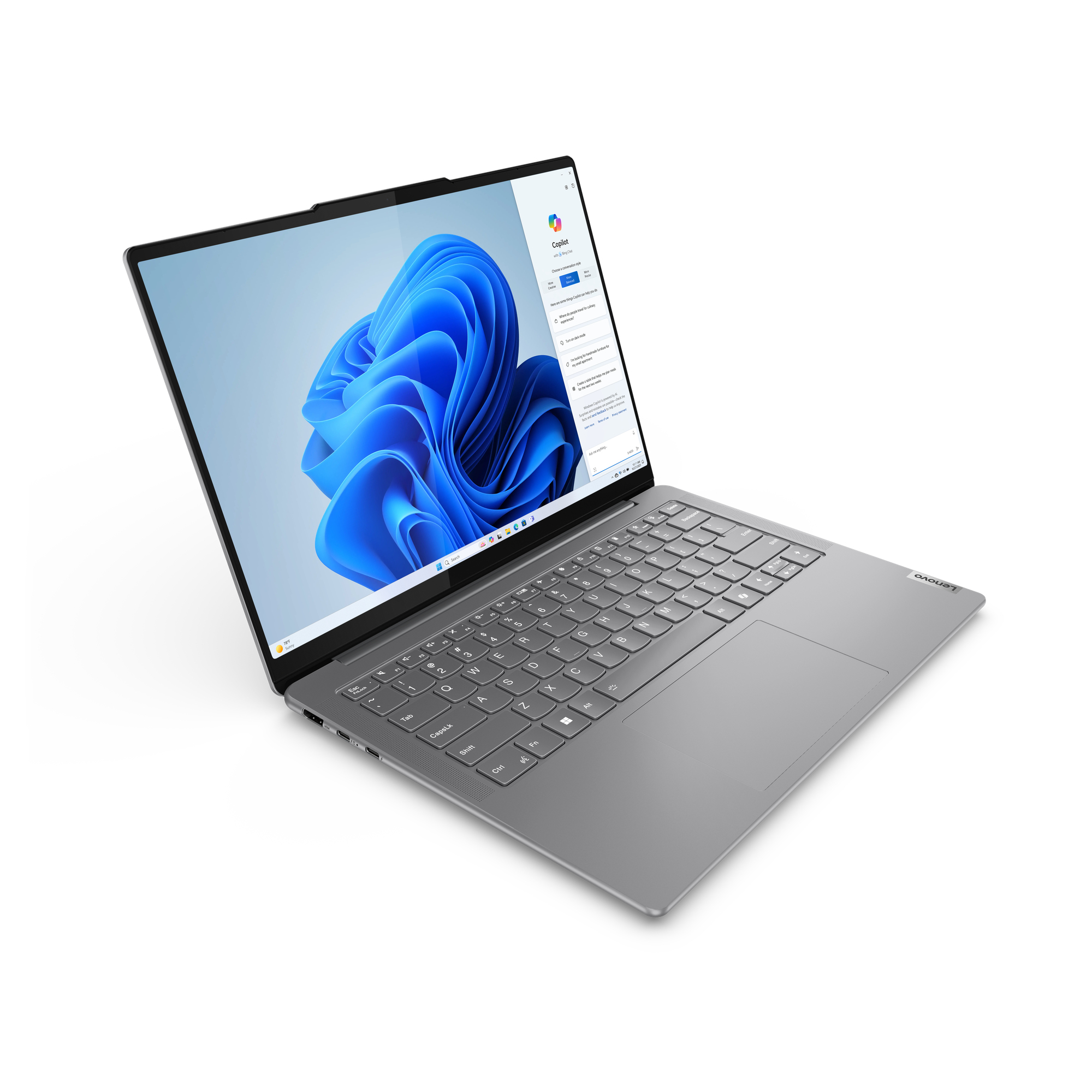 Portátil - Lenovo Yoga Slim 7 14IMH9, 14" WUXGA OLED, Intel® Evo™ Edition Core™ Ultra 155H, 32GB RAM, 1TB SSD, Arc™ Graphics, Windows 11 Home - imagen 13