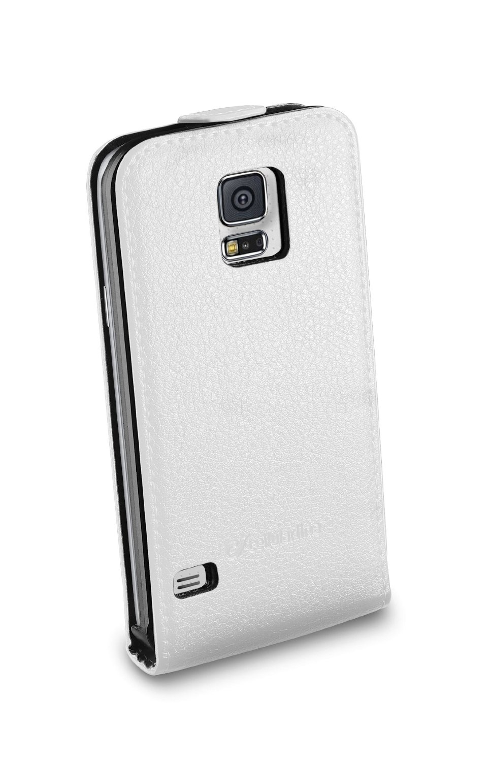 Cellularline FLAPESSENGALS5W mobile phone case Flip case White – image 1