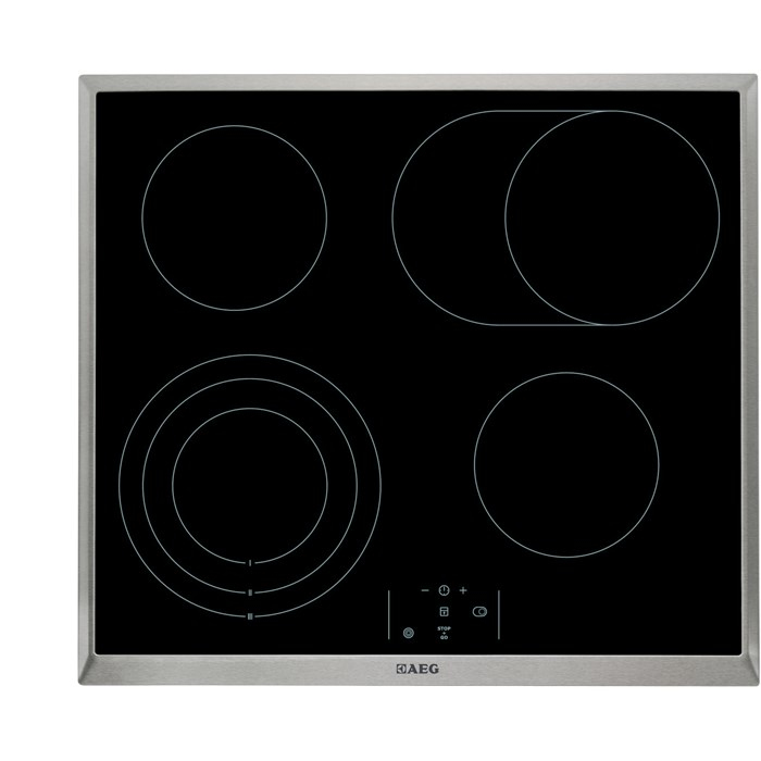 AEG HE634070XB Stainless steel Built-in 4 zone(s)