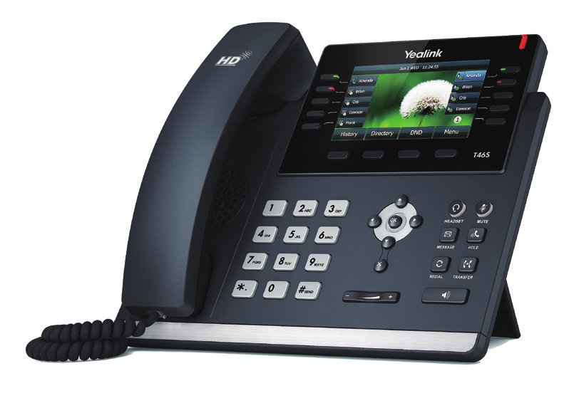 Yealink SIP-T46S IP phone Black 16 lines LCD – image 1