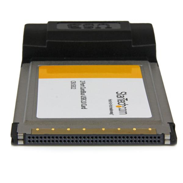 StarTech.com 2 Port CardBus Laptop USB 2.0 PC Card Adapter – image 3