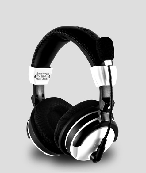 Turtle Beach ZBX0HW68230 headphones/headset Wireless Head-band Gaming Black, White – image 2